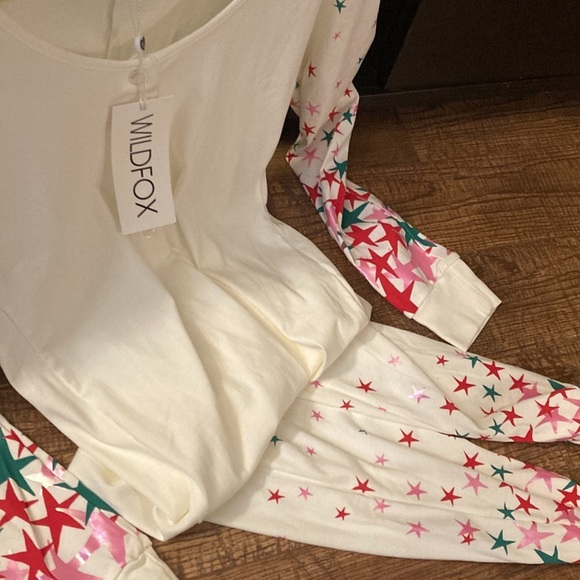 Wildfox Couture Size S Star Girl Stay in One Piece Pajama Jumpsuit - Picture 4 of 9